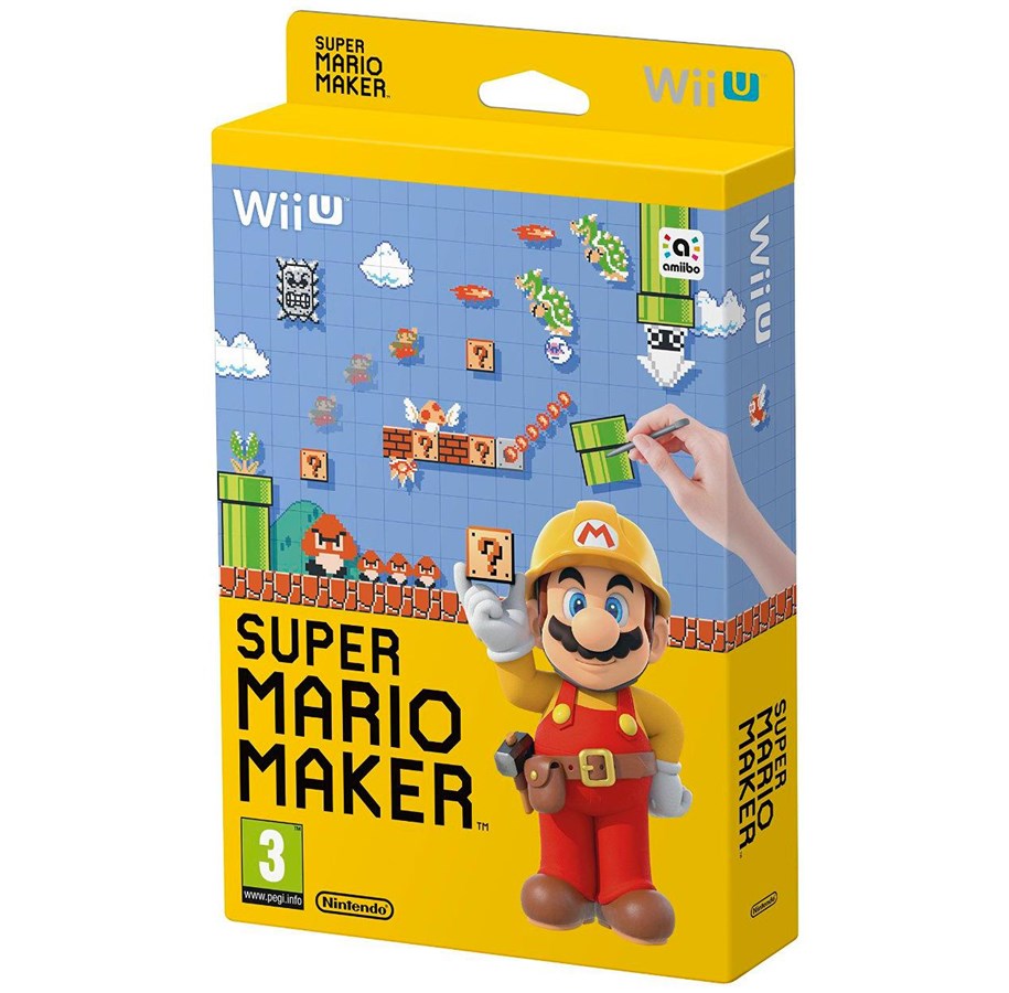 Pelit - Super Mario Maker - Nintendo Wii U - Viihde - 171052