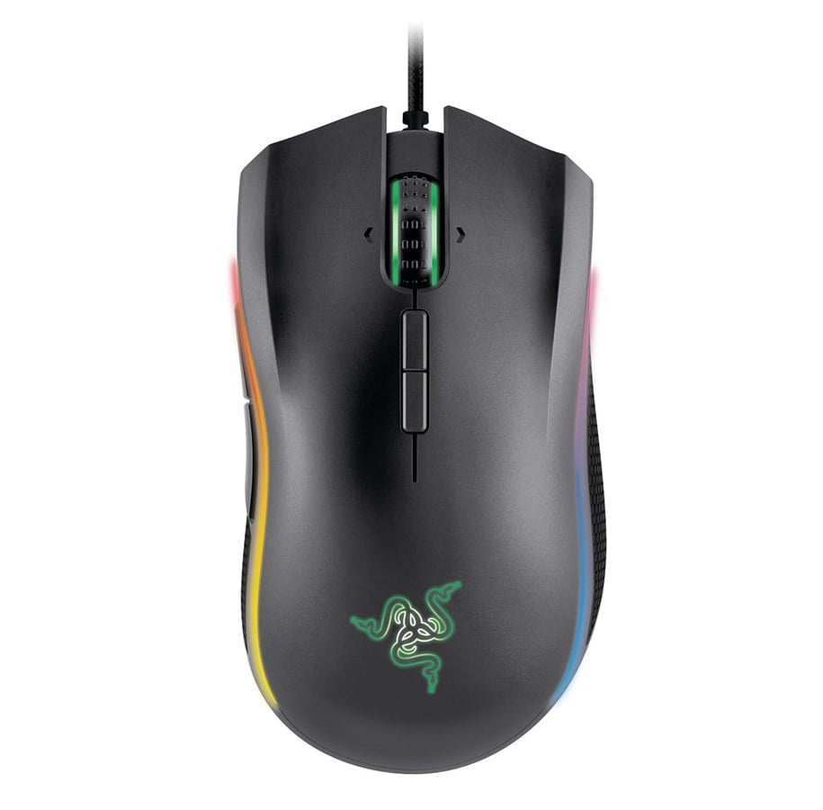 Hiiret - Razer Mamba Tournament Edition - Pelihiiri - Laser - 9 painiketta - Musta RGB-valolla - RZ01-01370100-R3G1