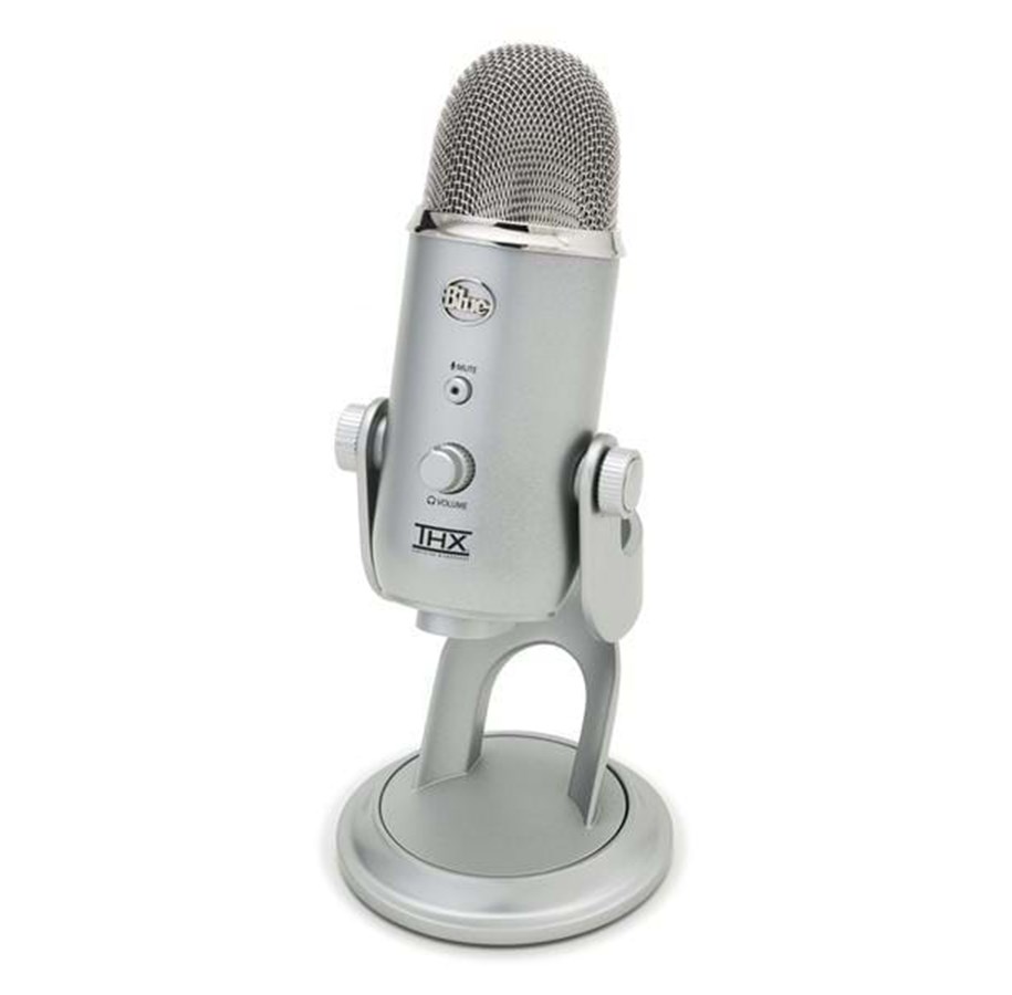 Kuulokkeet - Blue Mic Yeti USB - Silver - 836213001950