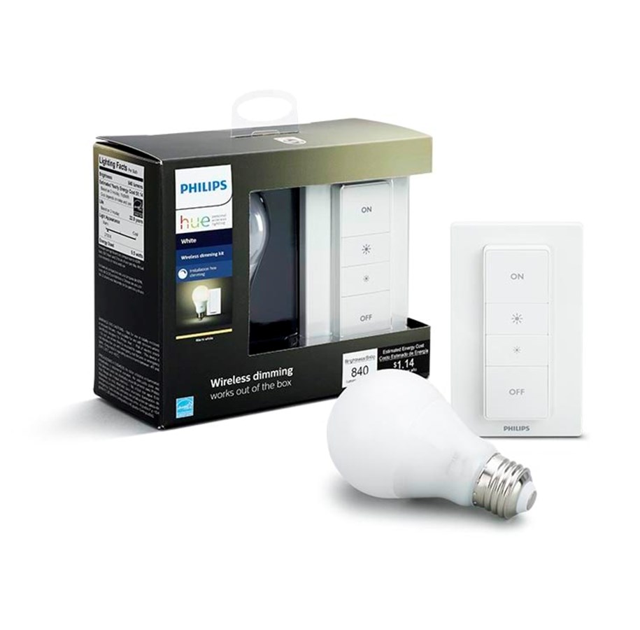 Smart Home - Älykoti - Philips Hue E27 Wireless Dimming Kit - 929001137007