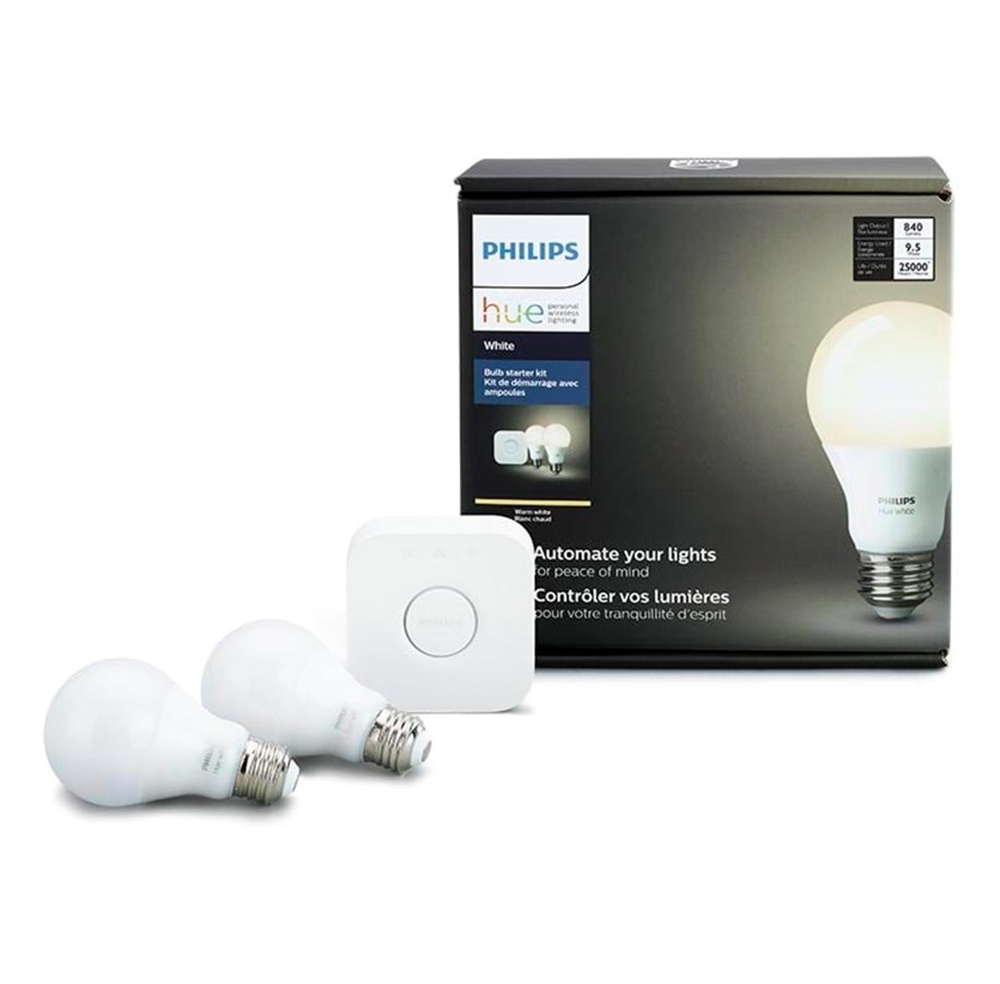 Smart Home - Älykoti - Philips Hue White 2xE27 Starter Kit - 929001137001