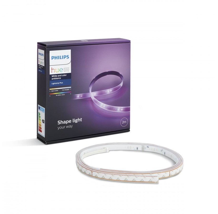 Smart Home - Älykoti - Philips Hue LightStrip Plus 2m - 915005106701