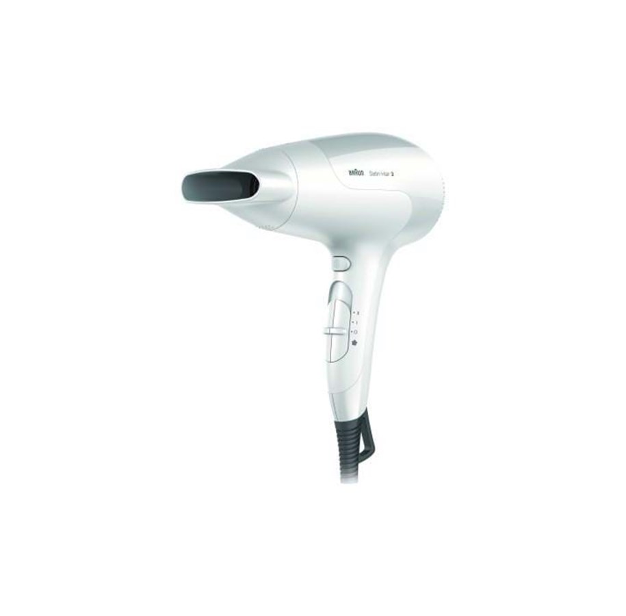 Hiustenkuivaaja - Braun Hiustenkuivaaja Satiinihiukset 3 HD385 + diffuusori - 2000 W - HD385