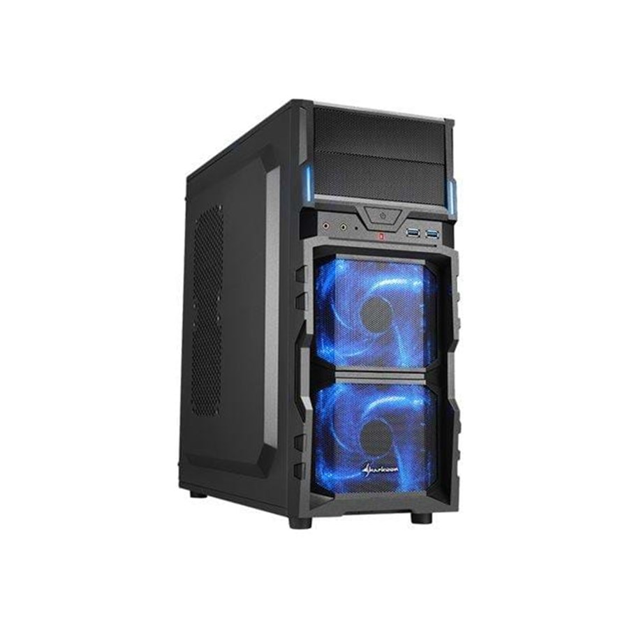 Kotelot - Sharkoon VG5-V - Kotelot - Miditower - Musta - 4044951017478