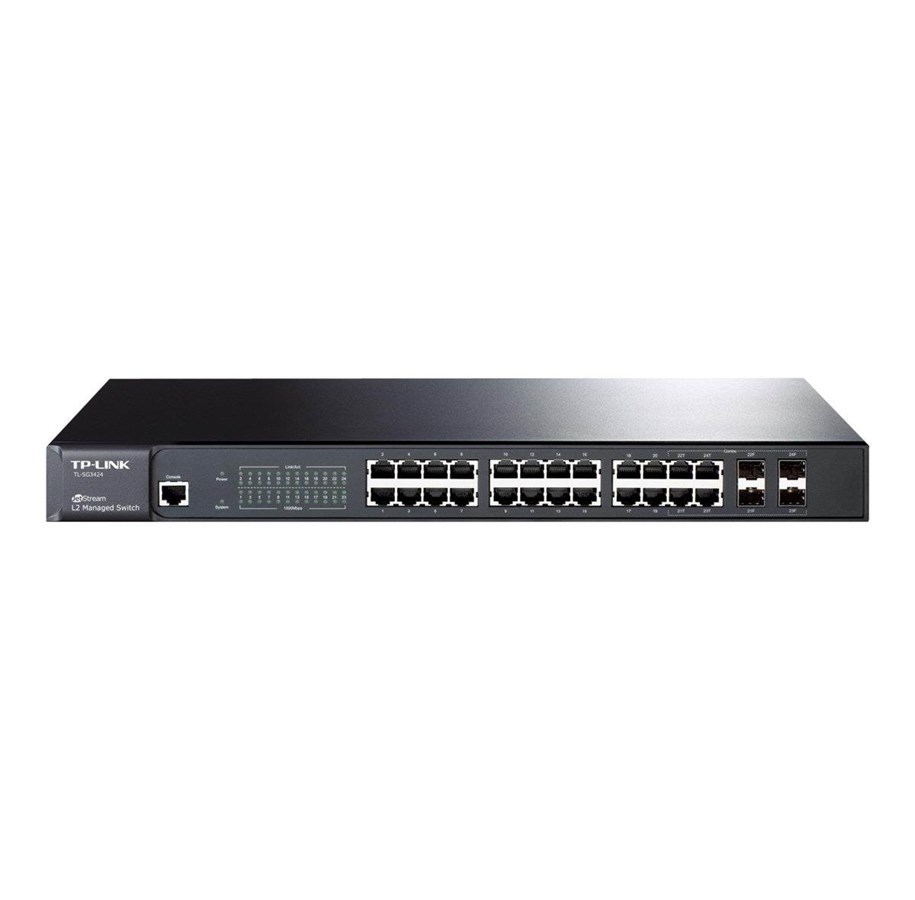 Kytkimet - TP-Link JetStream T2600G-28TS - T2600G-28TS(TL-SG3424)