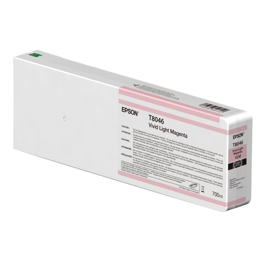Mustepatruunat, värikasetit ja lisävarusteet - Epson T8046 - Kirkas vaaleanpunainen muste - C13T804600
