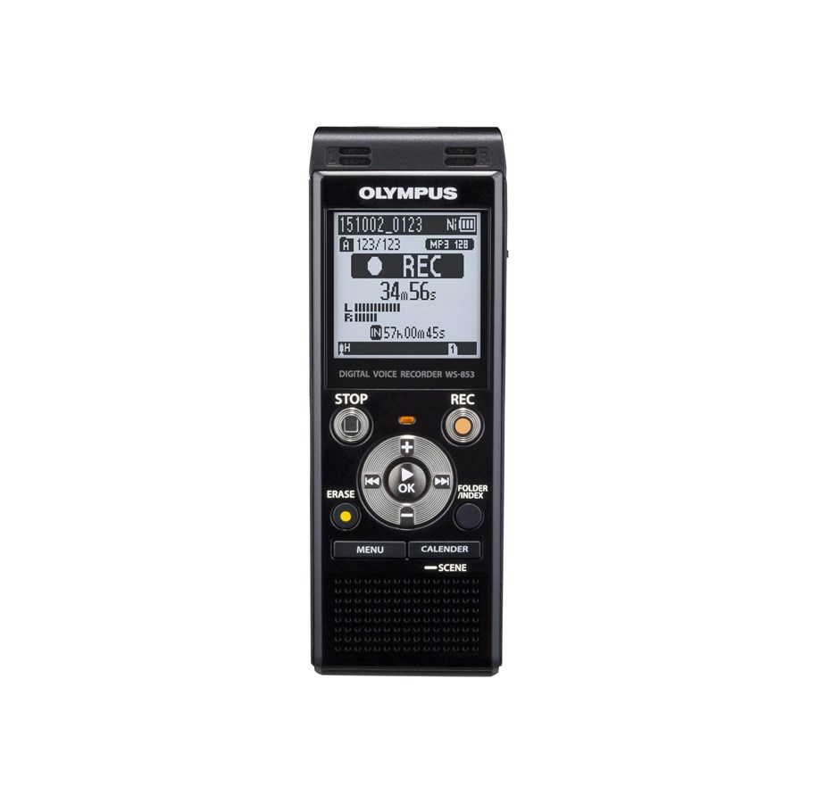 MP3-soittimet ja äänitallentimet - Olympus WS-853 - MP3 player 8 GB - V415131BE000