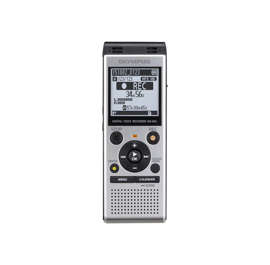 MP3-soittimet ja äänitallentimet - Olympus WS-852 - MP3 player 4 GB - V415121SE000