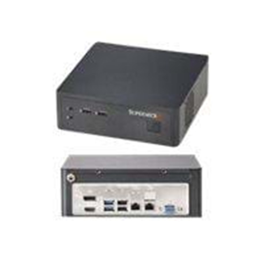 Kotelot - Supermicro SC101i - Kotelot - Ultra small form factor - Musta - CSE-101I