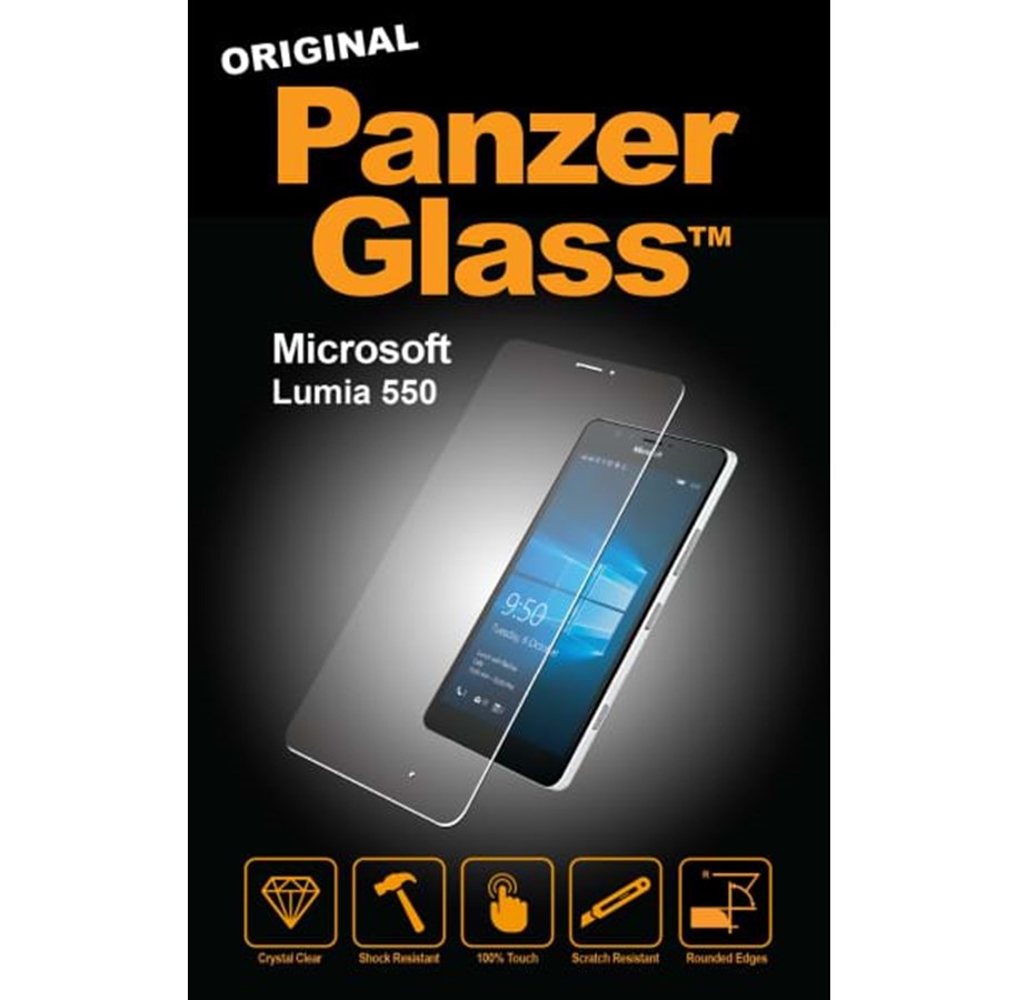 Puhelintarvikkeet - Näytönsuojat - PanzerGlass Microsoft Lumia 550 - PANZER1263
