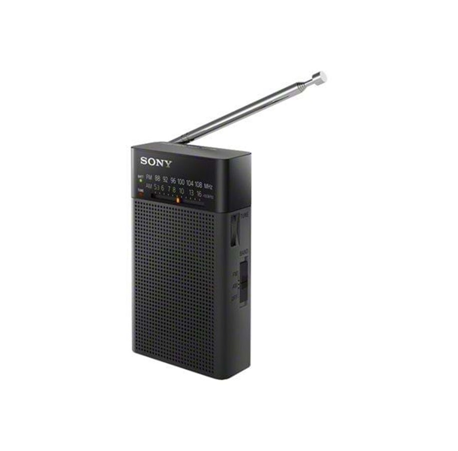 DAB, Verkko- & Kelloradiot - Sony ICF-P26 - AM/FM - Mono - Musta - ICFP26.CE7