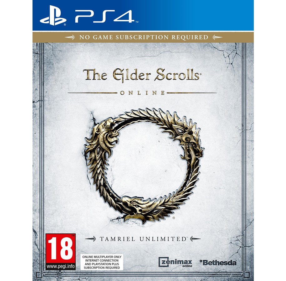 Pelit - The Elder Scrolls Online: Tamriel Unlimited - Sony PlayStation 4 - MMORPG - 0093155149397