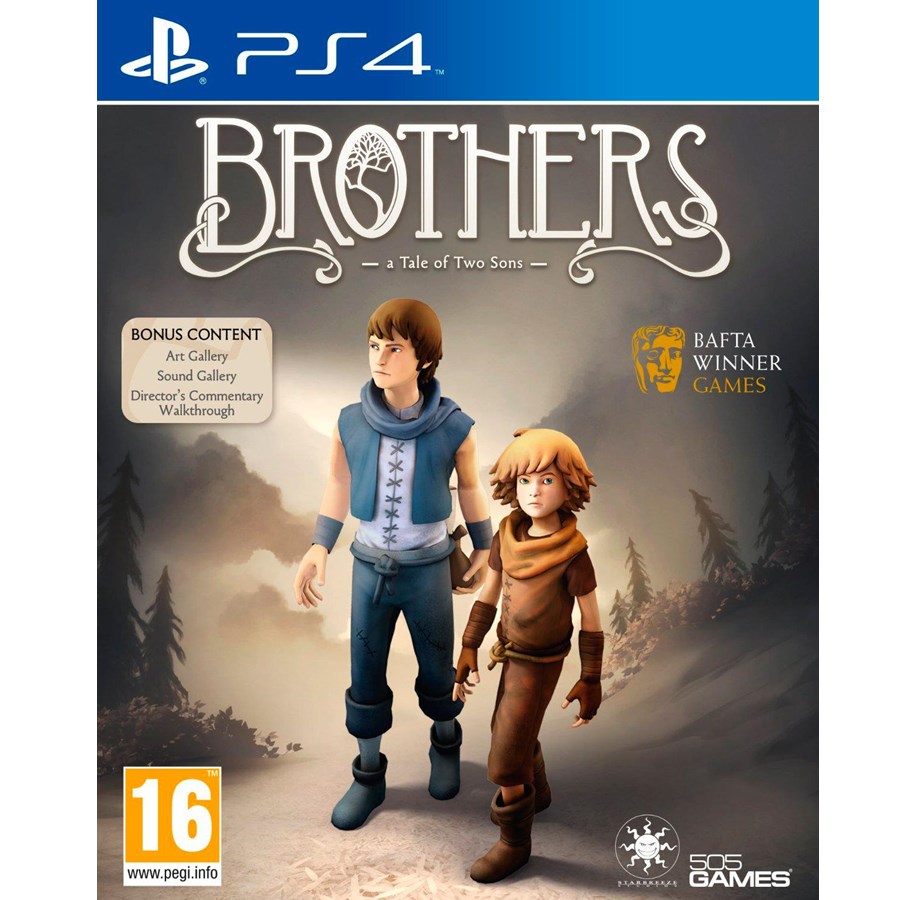 Pelit - Brothers: A Tale of Two Sons - Sony PlayStation 4 - Seikkailu - 8023171036786
