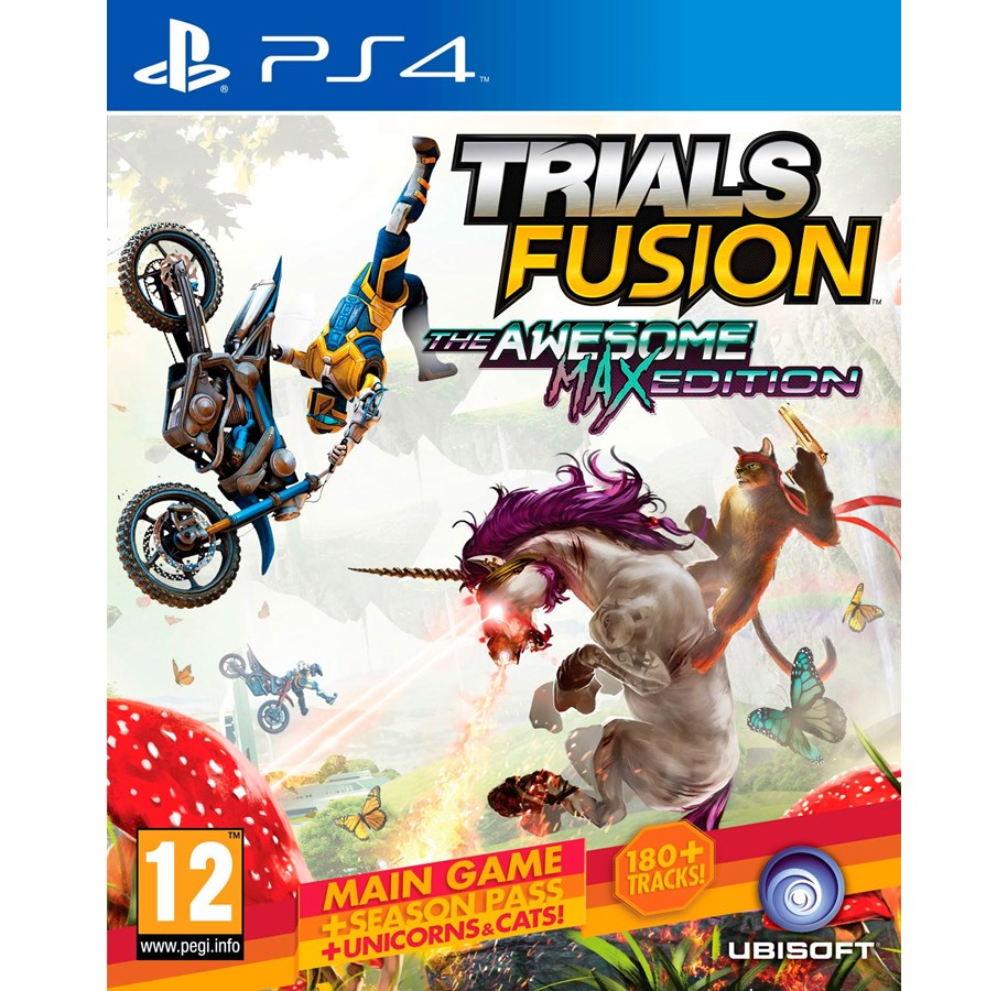 Pelit - Trials Fusion: The Awesome Max Edition - Sony PlayStation 4 - 12 - Kilpa-ajo - 3307215888032