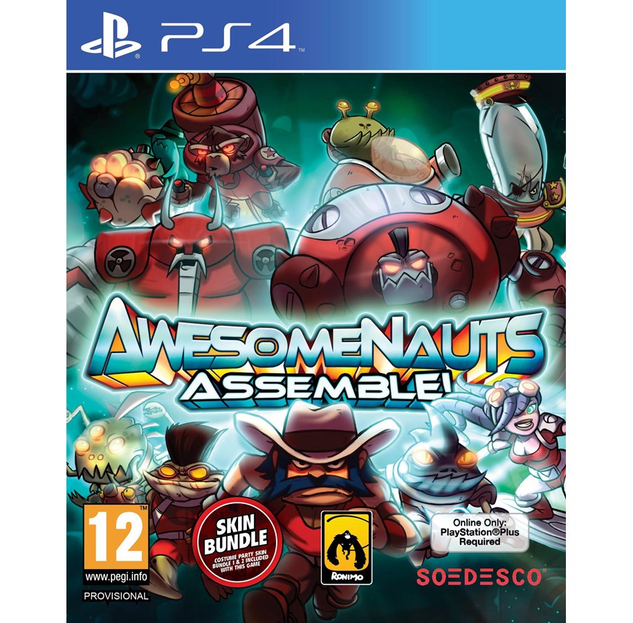 Pelit - Awesomenauts Assemble - Sony PlayStation 4 - Toiminta - 8718591181221