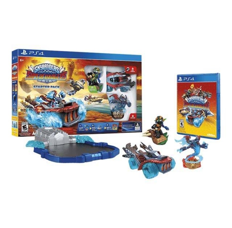 Pelit - Skylanders SuperChargers - Starter Pack - Sony PlayStation 4 - Toiminta/Seikkailu - 5030917163067n