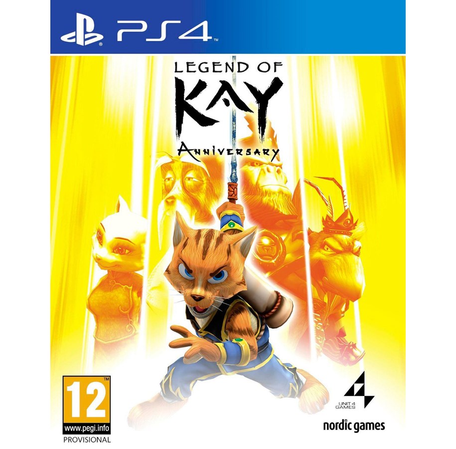 Pelit - Legend of Kay Anniversary - Sony PlayStation 4 - Toiminta/Seikkailu - 9006113007937