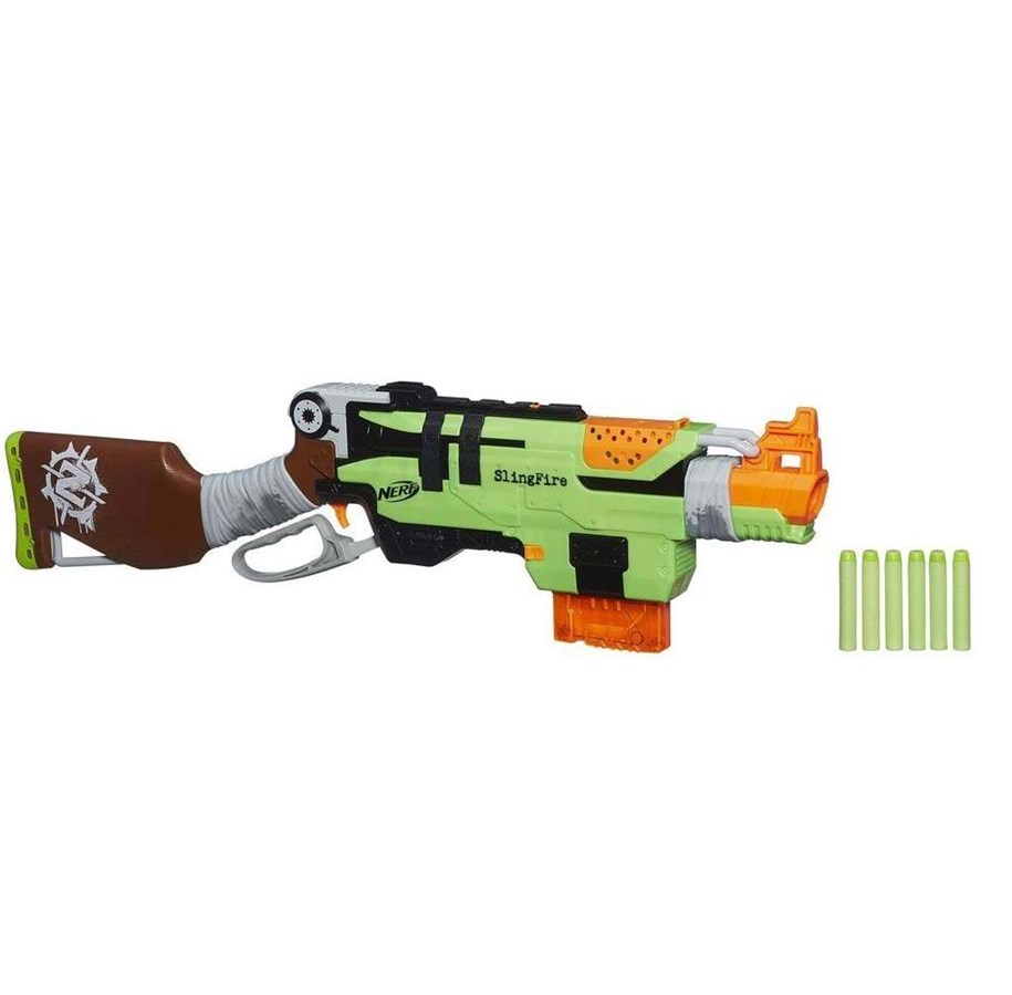 Leluaseet - NERF Zombie Strike Sling Fire - A6563