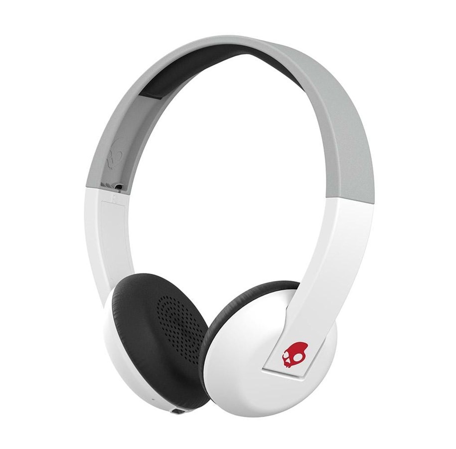 Kuulokkeet - Skullcandy Uproar Wireless - White / Red - S5URHW-457