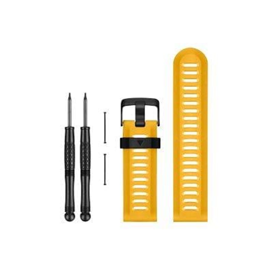 Puhelin - Muut lisävarusteet - Garmin Watch Bands - Yellow - 010-12168-07