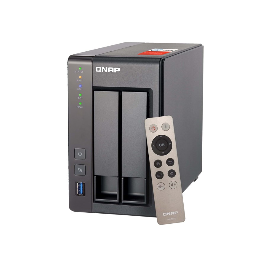NAS-Palvelimet - QNAP TS-251+ 2G - NAS-Palvelimet - TS-251+-2G