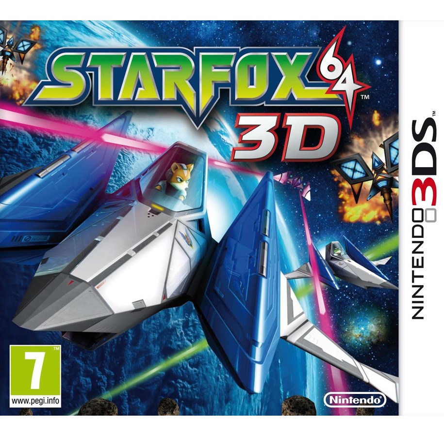 Pelit - StarFox 64 3D (Select) - Nintendo 3DS - Toiminta - 0045496528775