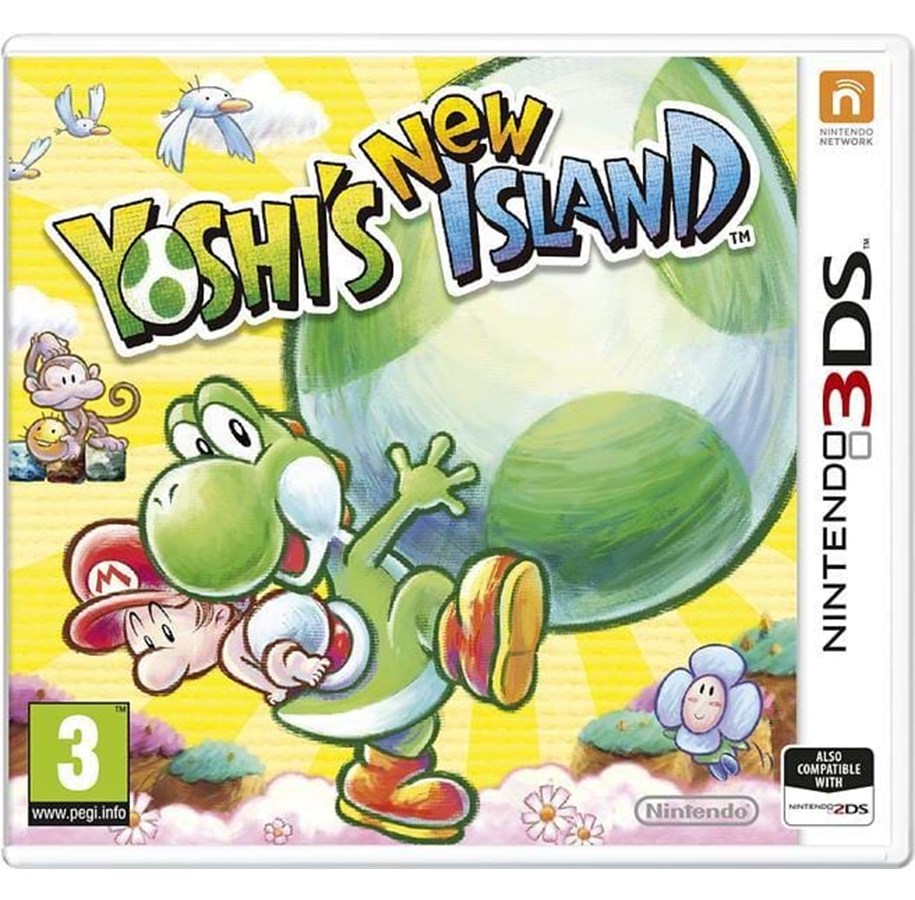 Pelit - Yoshi's New Island - Nintendo 3DS - Toiminta - 0045496528843