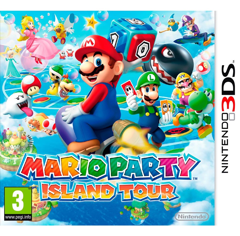 Pelit - Mario Party: Island Tour - Nintendo 3DS - Party - 0045496528911