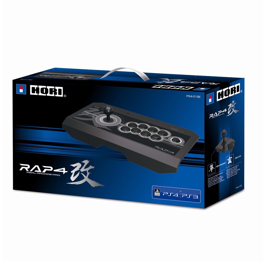 Pelit - lisävarusteet - HORI Todellinen Arcade Pro 4 Kai - Wireless Arcade stick - Sony PlayStation 4 - 4961818023666