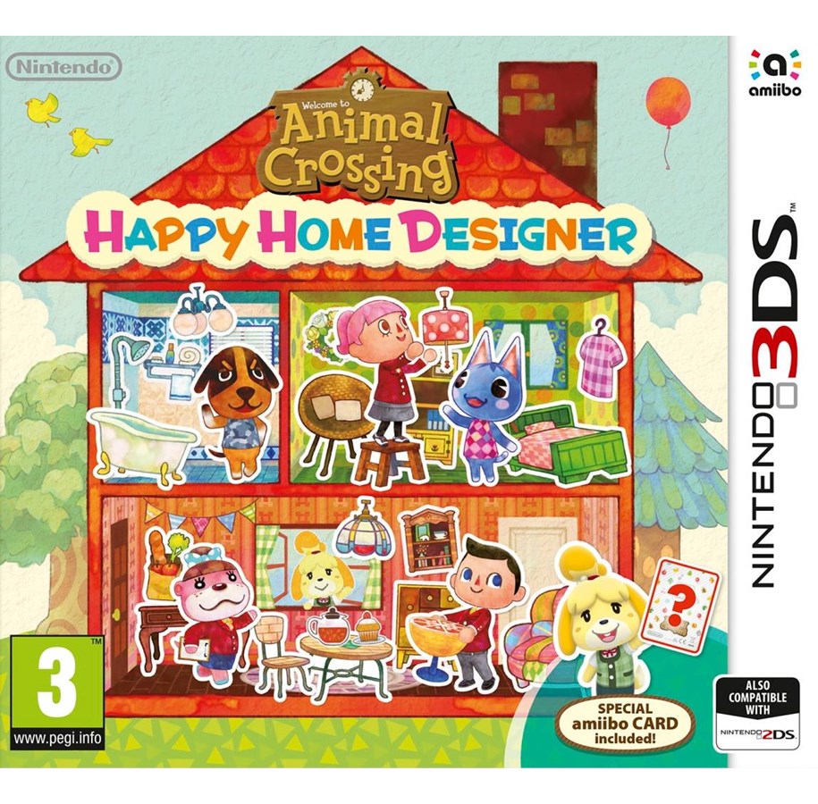 Pelit - Animal Crossing: Happy Home Designer - Nintendo 3DS - RPG - 045496528140