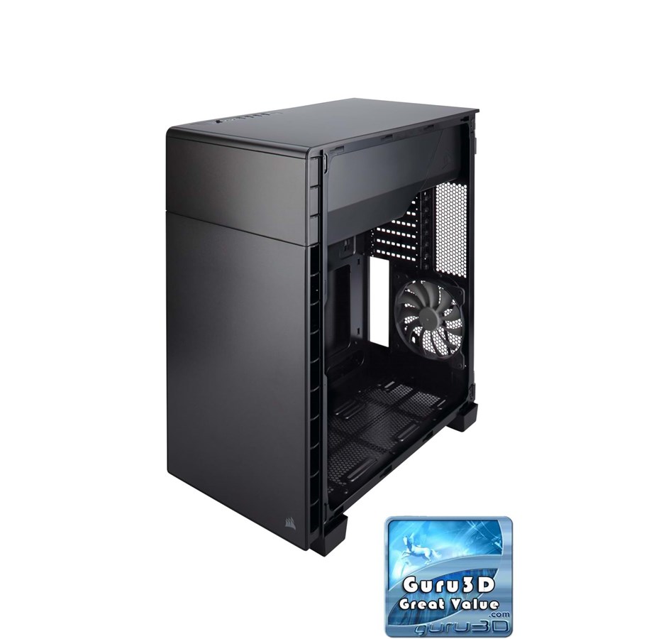 Kotelot - Corsair Carbide Clear 600C Inverse - Kotelot - Tower - Musta - CC-9011079-WW