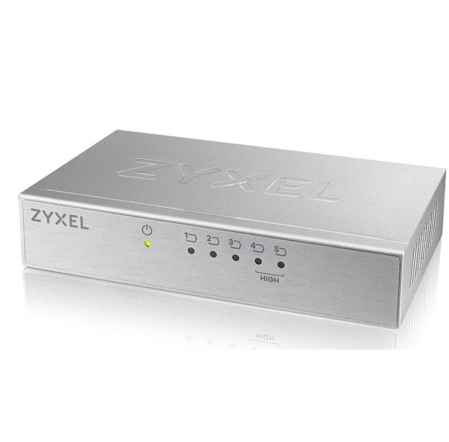 Kytkimet - ZyXEL ES-105A v3 5-porttinen pöytätietokoneen nopea Ethernet-kytkin - ES-105AV3-EU0101F
