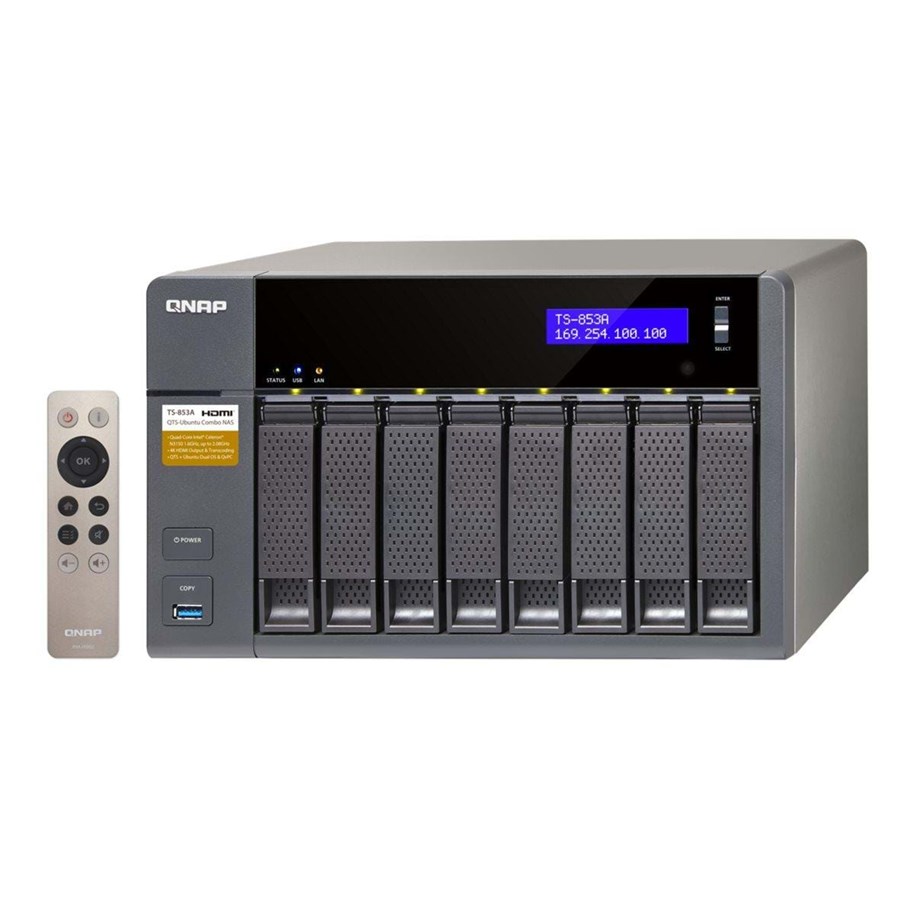 NAS-Palvelimet - QNAP TS-853A-8G - NAS-Palvelimet - TS-853A-8G