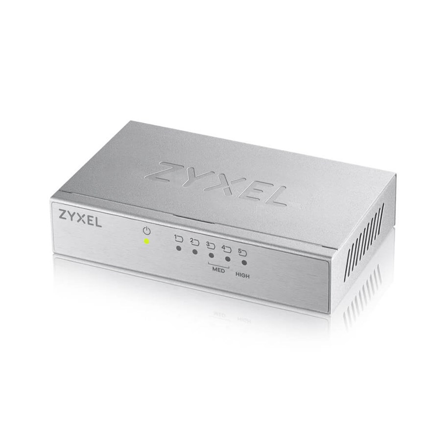 Kytkimet - ZyXEL GS-105BV3 5-Port Desktop Gigabit Ethernet Switch - GS-105BV3-EU0101F