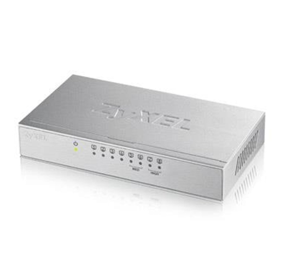 Kytkimet - ZyXEL GS-108BV3 8-Port Desktop Gigabit Ethernet Switch - GS-108BV3-EU0101F