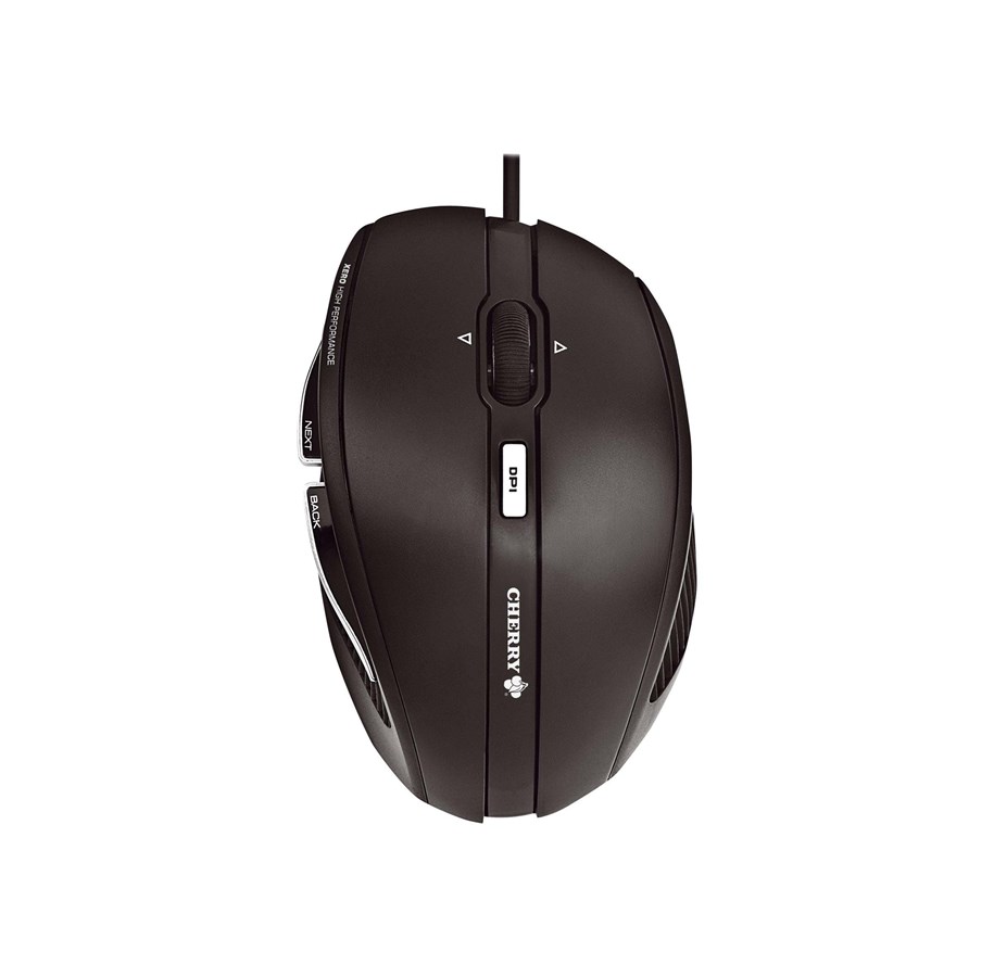 Hiiret - Cherry XERO - Hiiri - Optinen - 5 painiketta - Musta - JM-0120-2