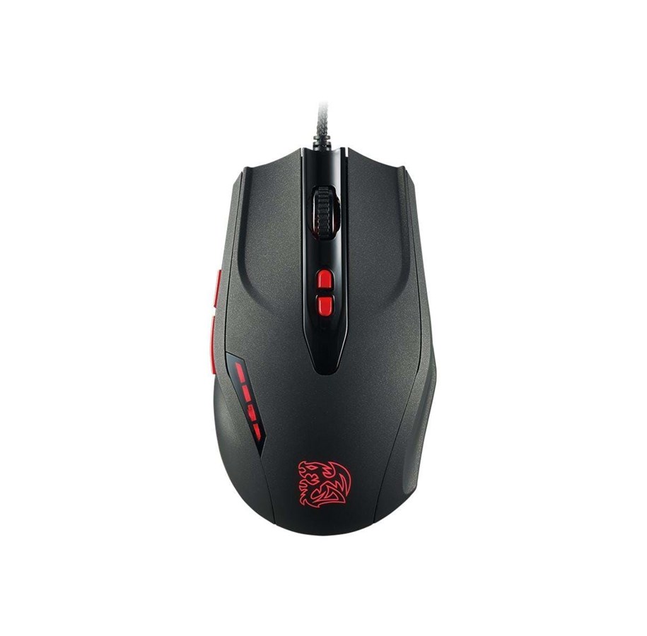 Hiiret - Thermaltake Tt eSPORTS Black V2 - Hiiri - Laser - 7 painiketta - Musta - MO-BKV-WDLOBK-01