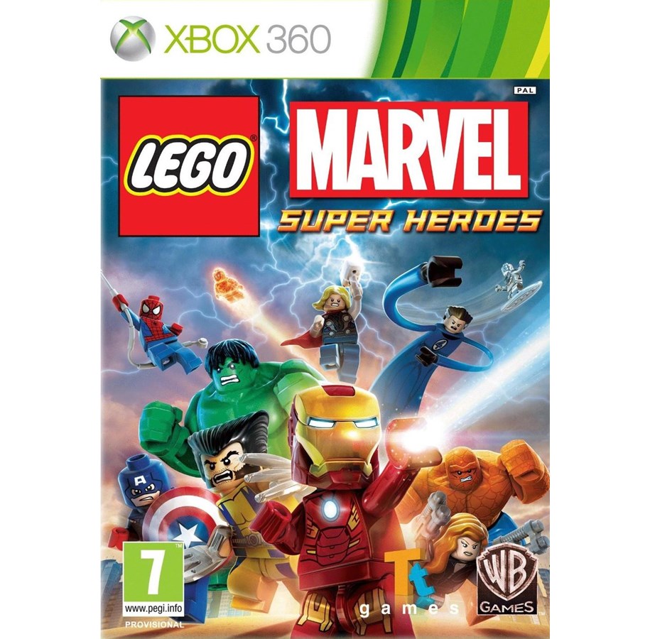 Pelit - Lego Marvel Super Heroes - Microsoft Xbox 360 - Toiminta/Seikkailu - 5051892132312