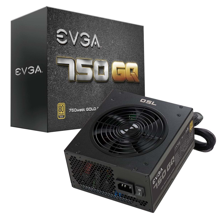 Virtalähde - EVGA SuperNOVA 750 GQ Virtalähde - 750 Watt - 135 mm - ATX - 80 Plus Kulta sertifioitu - 210-GQ-0750-V2