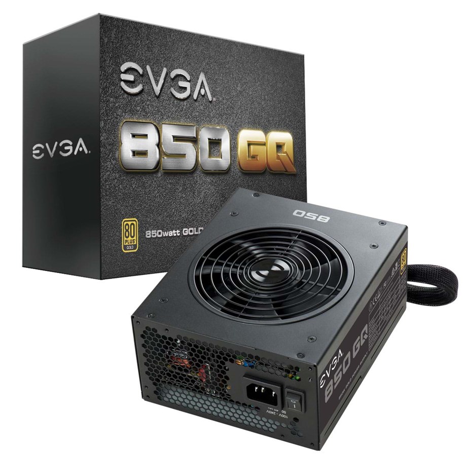 Virtalähde - EVGA SuperNOVA 850 GQ Virtalähde - 850 Watt - 135 mm - ATX - 80 Plus Kulta sertifioitu - 210-GQ-0850-V2