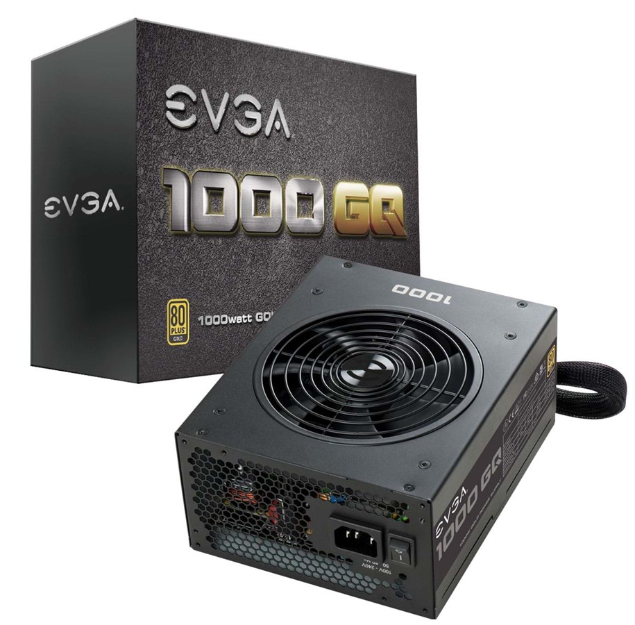 Virtalähde - EVGA SuperNOVA 1000 GQ Virtalähde - 1000 Watt - 135 mm - ATX - 80 Plus Kulta sertifioitu - 210-GQ-1000-V2