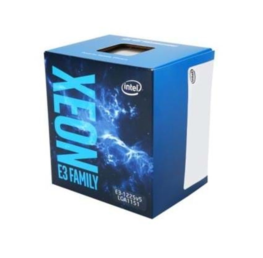 CPU - Intel Xeon E3-1225 V5 CPU - 4 ydintä - 3.3 GHz - Intel LGA1151 - Intel Boxed (jäähdyttimen kanssa) - BX80662E31225V5