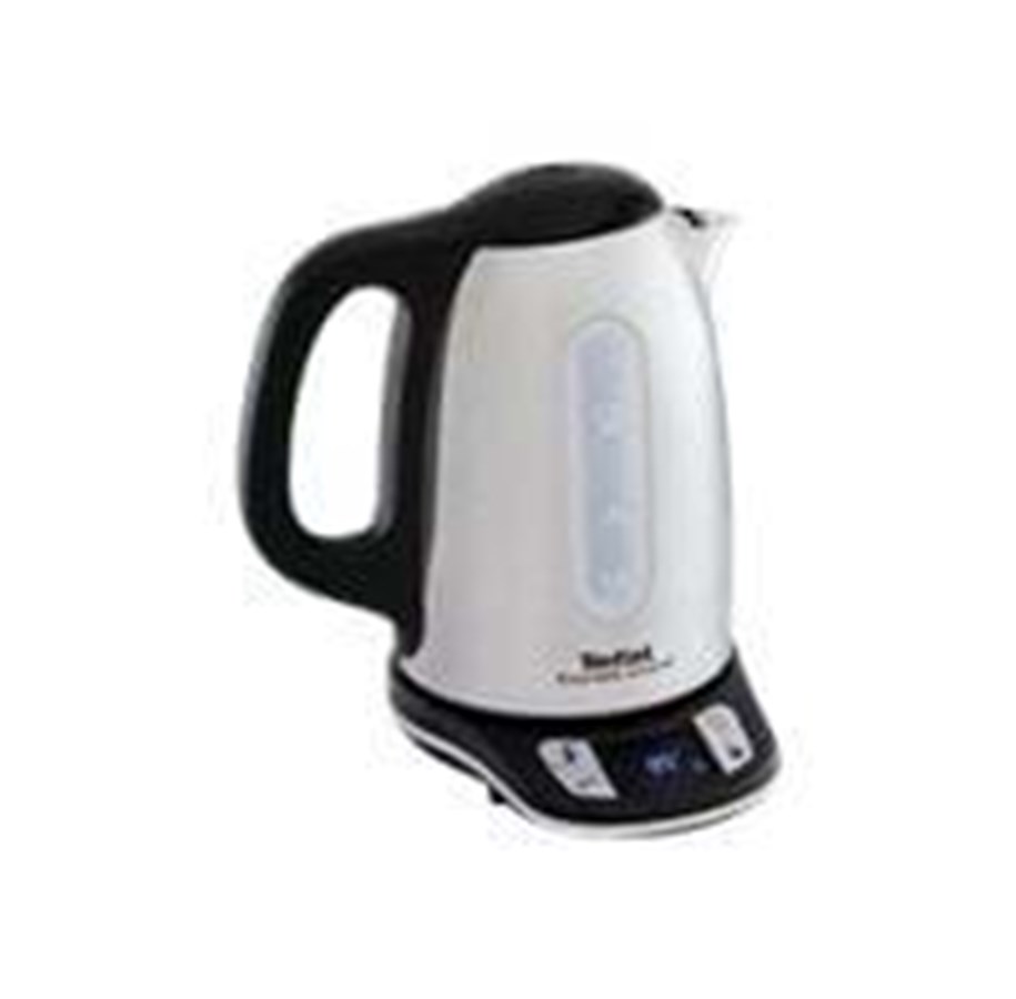 Vedenkeitin - Tefal Vedenkeitin Express KI 240D Control - Harjattu ruostumaton teräs / musta - 2400 W - KI240D