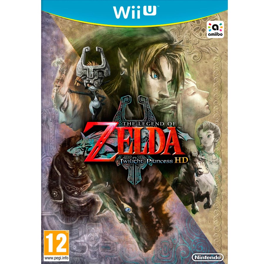 Pelit - The Legend of Zelda: Twilight Princess HD - Nintendo Wii U - Toiminta - 0045496335465