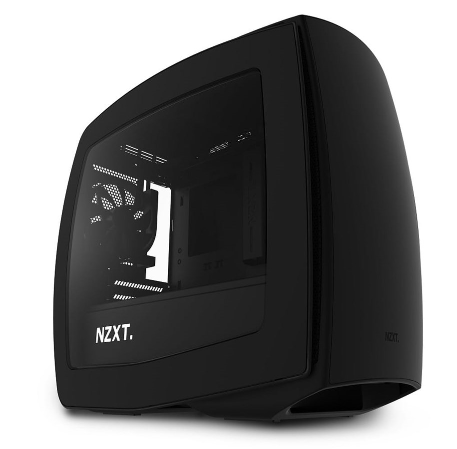 Kotelot - NZXT Manta Window - Black - Kotelot - Minitower - Musta - CA-MANTW-M1