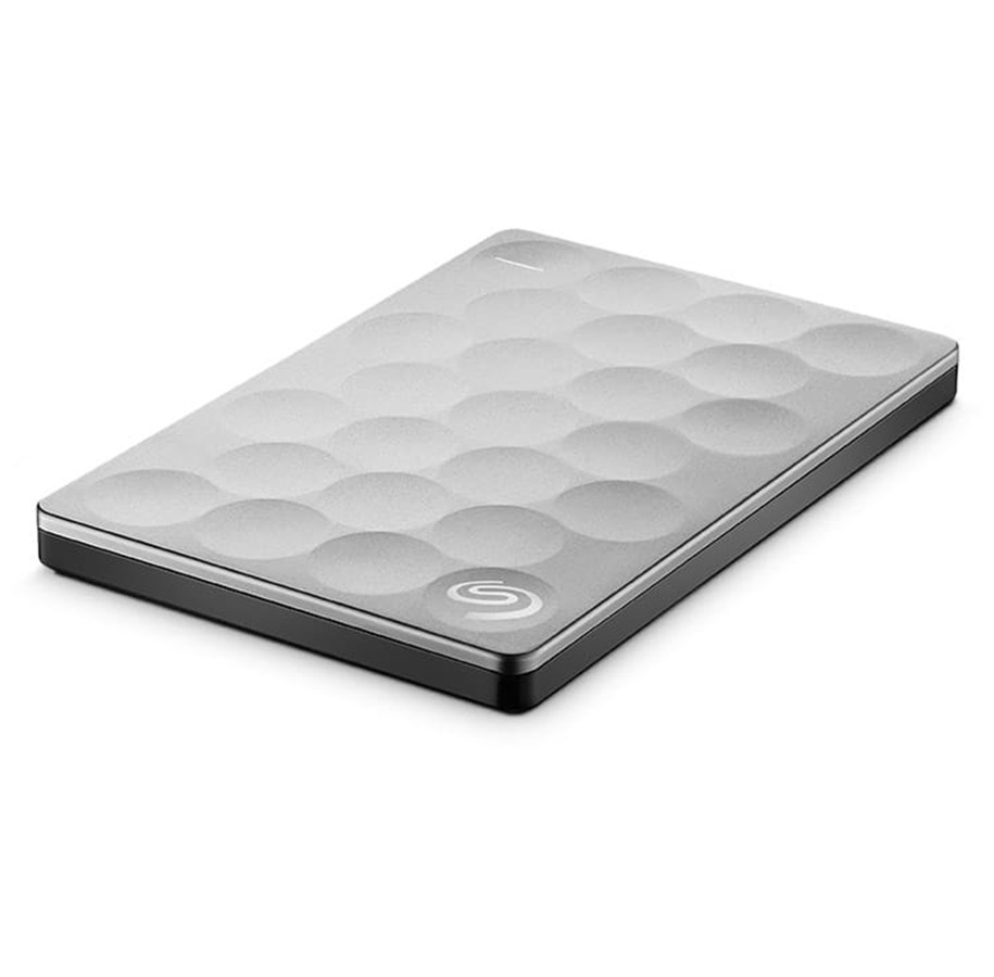 Kovalevyt - ulkoiset - Seagate Backup Plus Ultra Slim Platinum - Ulkoiset kovalevyt - 2TB - hopea - STEH2000200