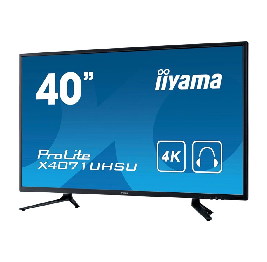 Näyttö - 40" iiyama Prolite X4071UHSU-B1 - X4071UHSU-B1