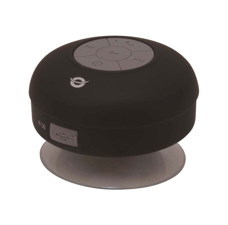 Kannettavat & Bilekaiuttimet - Conceptronics Wireless Waterproof Suction Speaker - CSPKBTWPSUCB