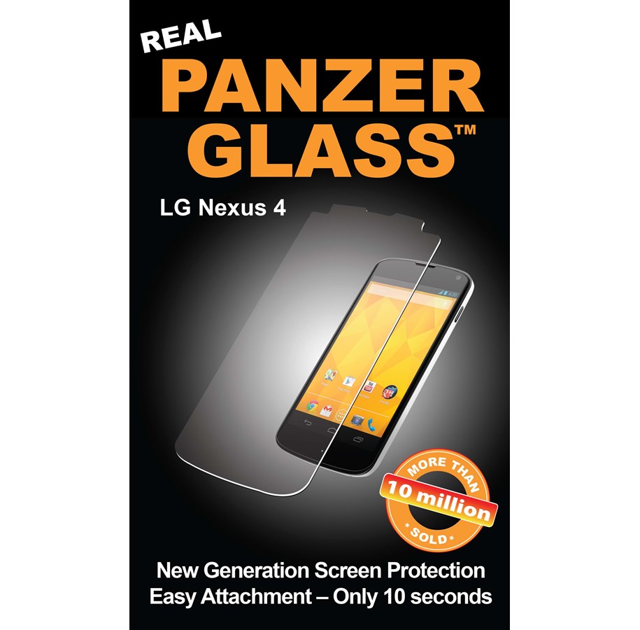 Puhelintarvikkeet - Näytönsuojat - PanzerGlass LG Nexus 4 - PANZER1080