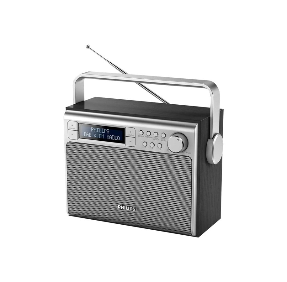 DAB, Verkko- & Kelloradiot - Philips AE5020B - DAB/DAB+/FM - Mono - Musta - AE5020B/12